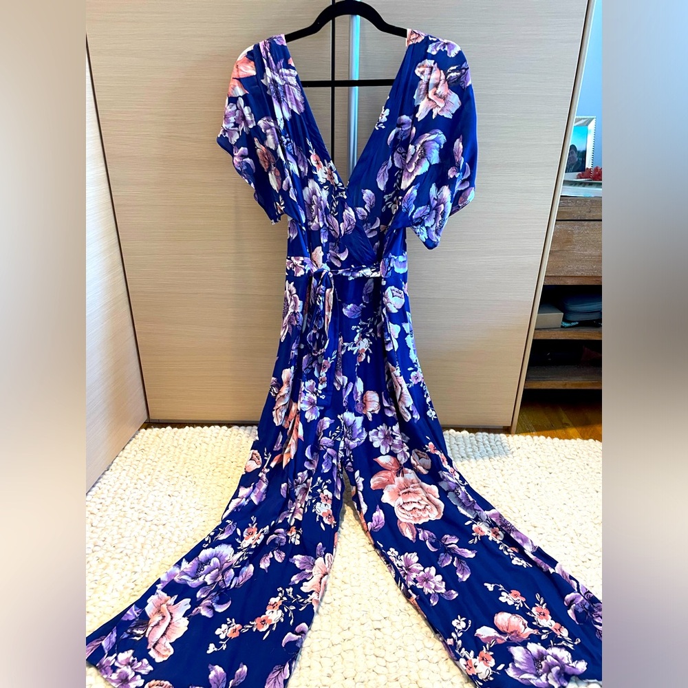 JOA printed jumpsuit